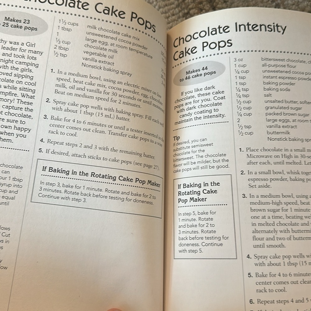 Cake Pop Maker Recipe Two Book Set - Picture 11 of 11